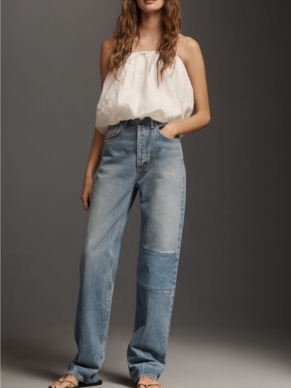 AGOLDE 90s Mid-Rise Relaxed Straight Jeans NWT